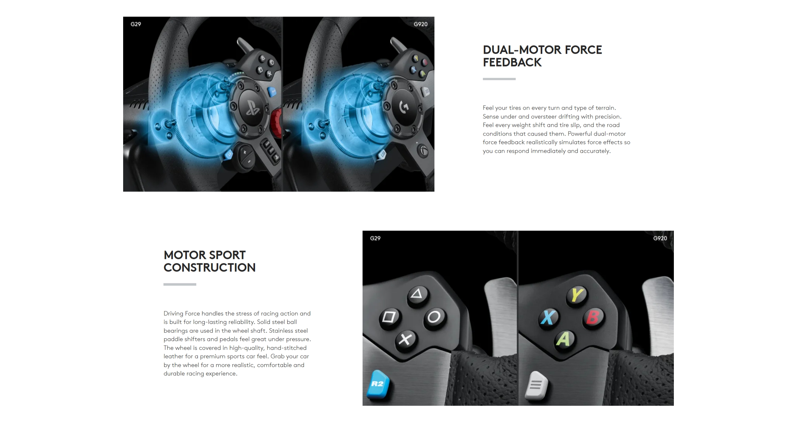 Logitech G29 Driving Force Steering Wheels Pedals 3 Rucas Logitech G29 Driving Force Steering Wheels Pedals