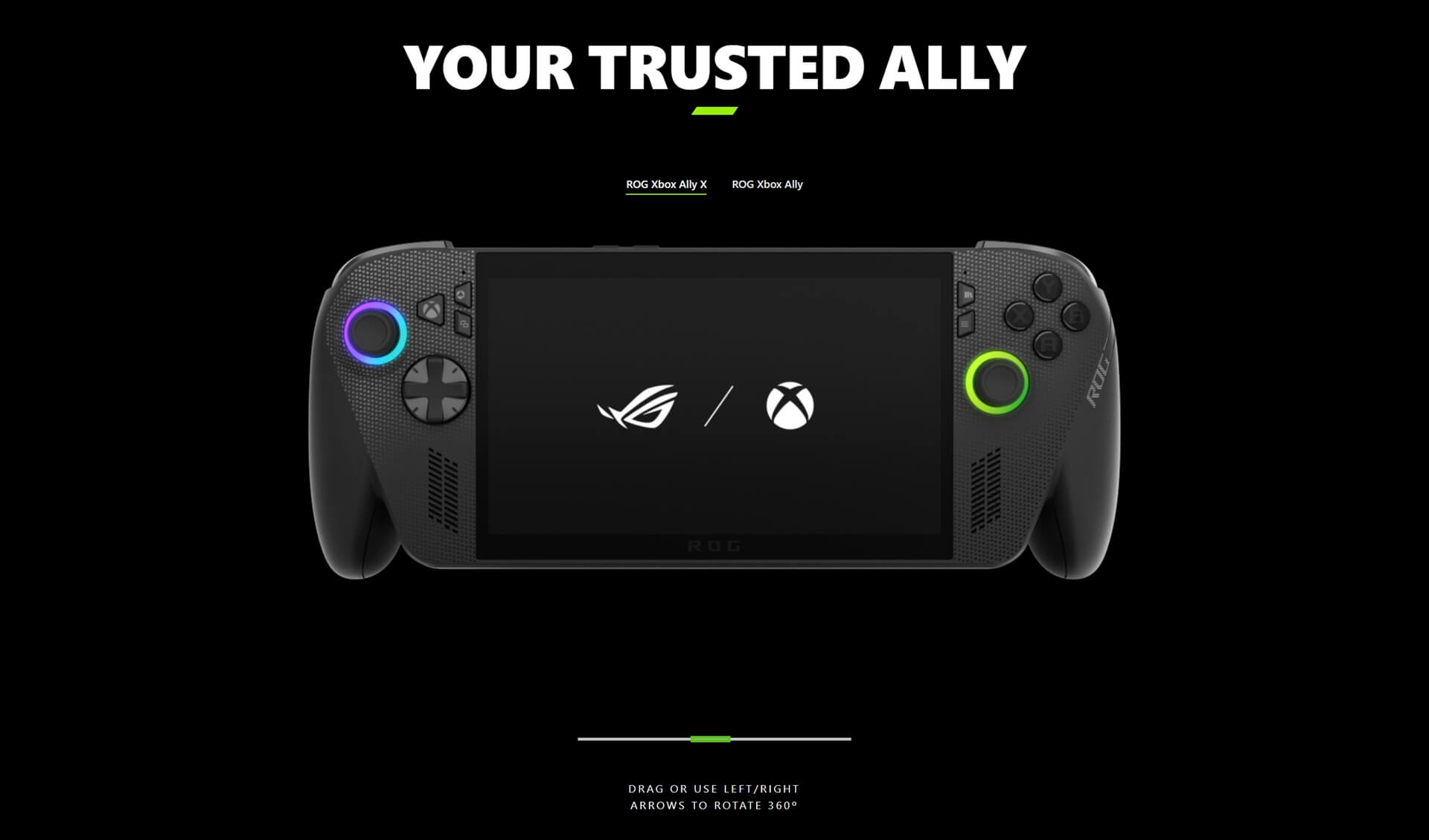 ROG XBOX ALLY X Gaming Handheld