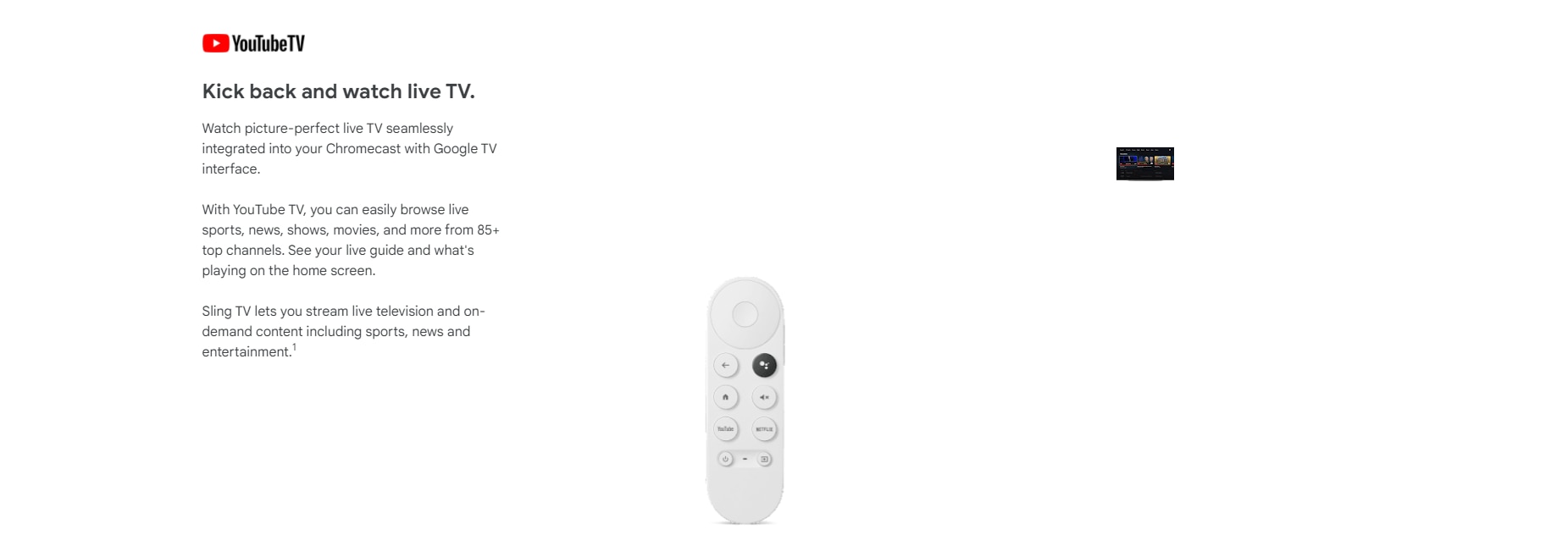 Chromecast with Google TV